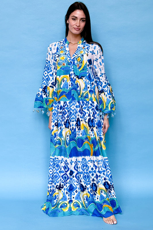 antica sartoria maxi dress Antica Sartoria Positano Dress