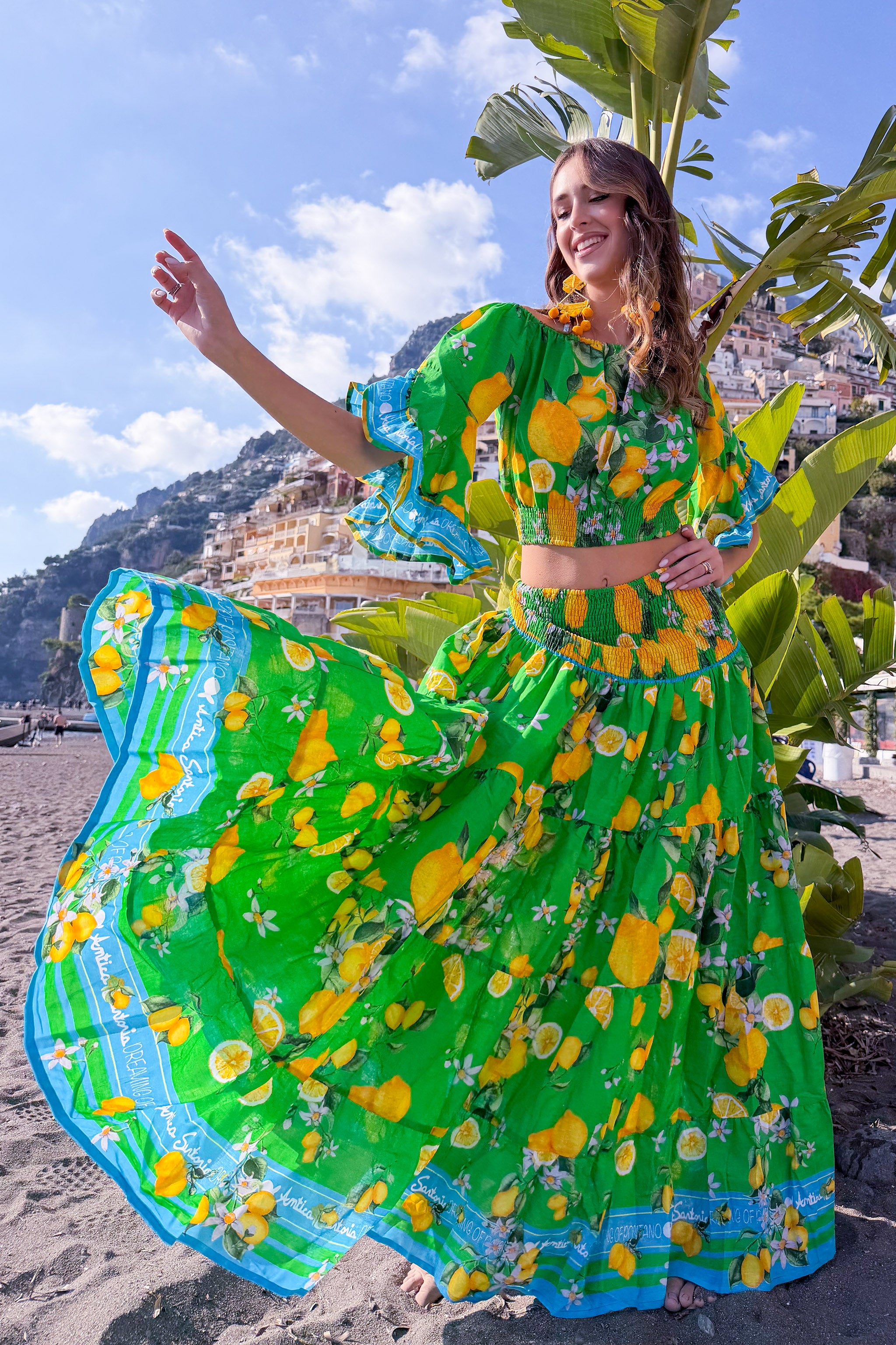 Merca6★antica sartoria リゾートワンピース Top and skirt set – Antica Sartoria Wholesale
