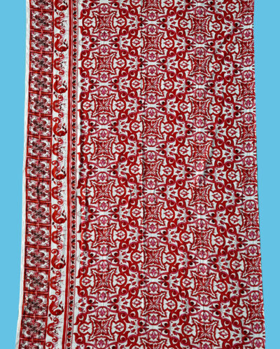 Antica Sartoria Positano By Giacomo Cinque Foulard LEONI AL SOLE Colore ROSSO Taglia ONE SIZE