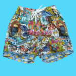 Antica Sartoria Positano By Giacomo Cinque COSTUME BAMBINO Colore TURCHESE Taglia 4