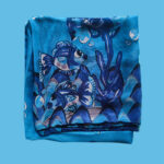 Antica Sartoria Positano By Giacomo Cinque Foulard DONNA Colore BLU Taglia ONE SIZE