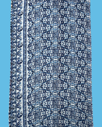 Antica Sartoria Positano By Giacomo Cinque Foulard LEONI AL SOLE Colore BLU Taglia ONE SIZE