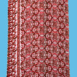 Antica Sartoria Positano By Giacomo Cinque Foulard LEONI AL SOLE Colore ROSSO Taglia ONE SIZE